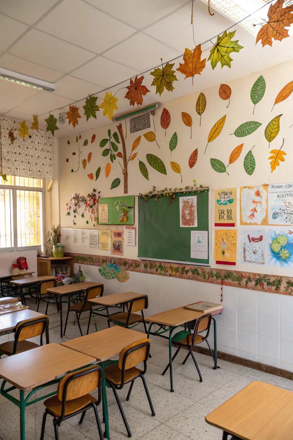 Nature-inspired embellishments usher in the tranquility of the outdoors.