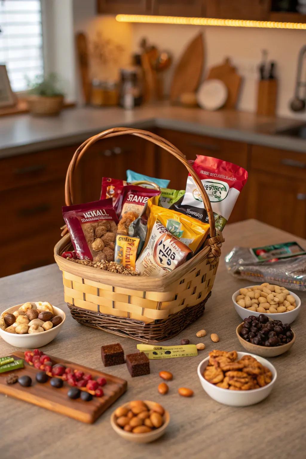 A snack stash to survive those crazy parenting days.
