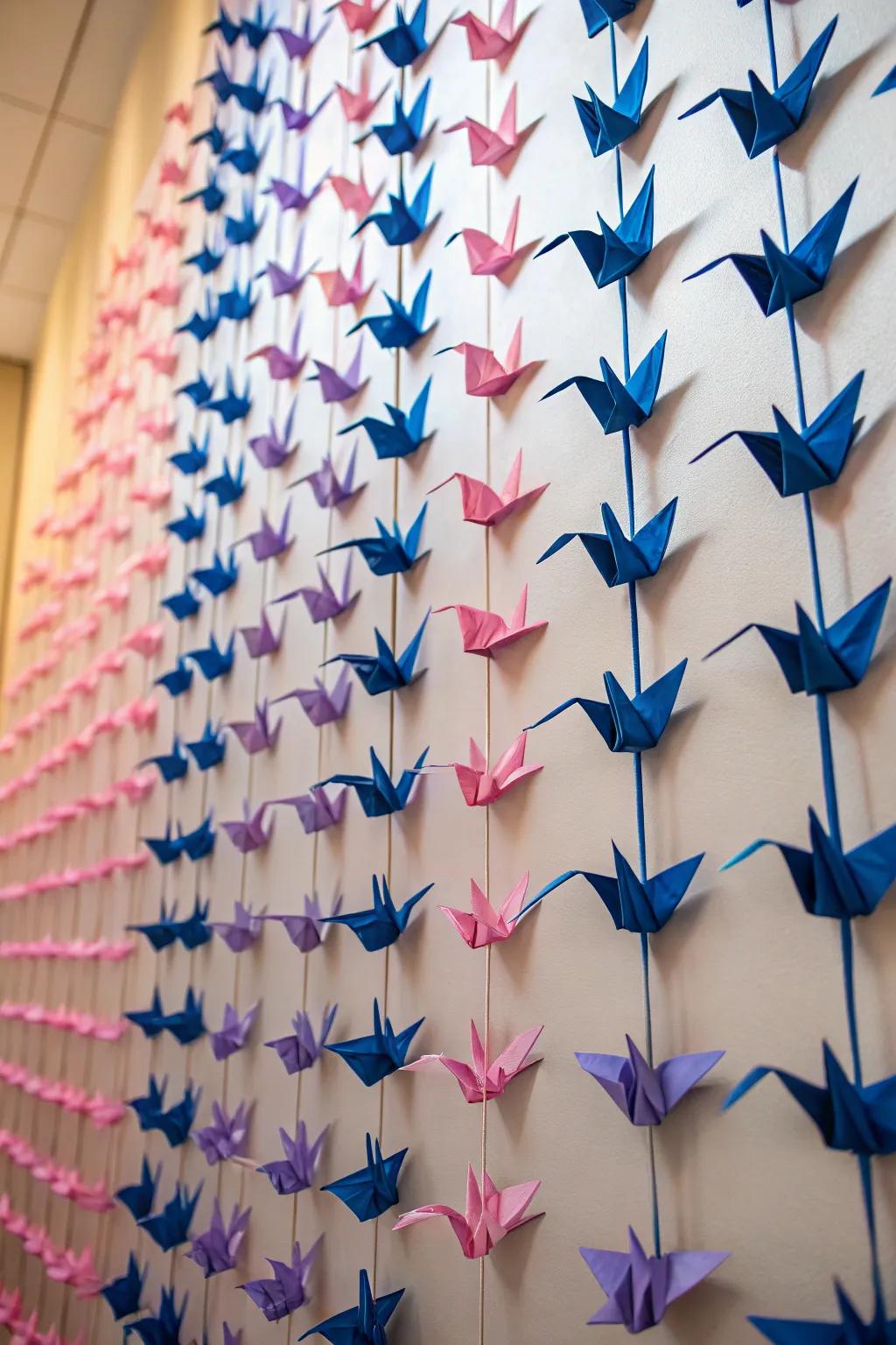 A spectrum of cranes illuminating your area.