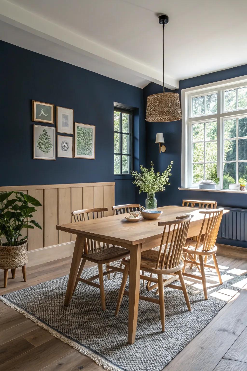 Bold shades create a captivating and fashionable mood.