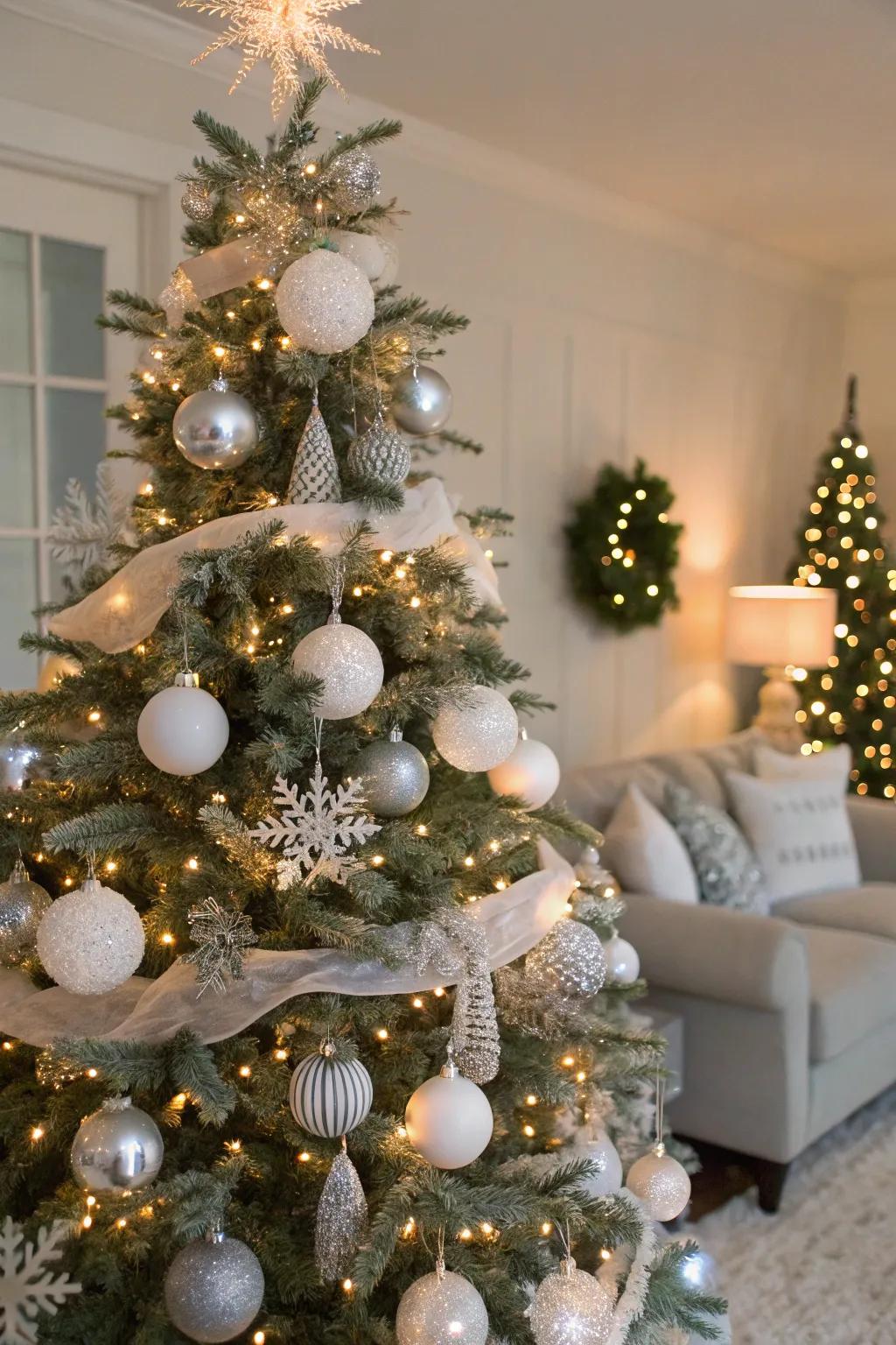 Select a whimsical theme for your Christmas tree to captivate all who visit.