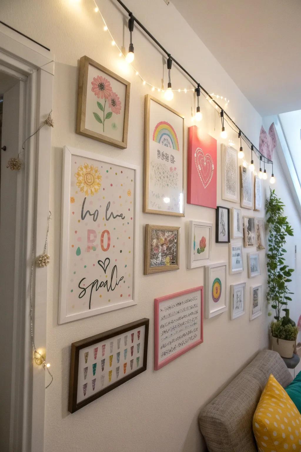 Motivate your prayer session with meaningful wall decorations.