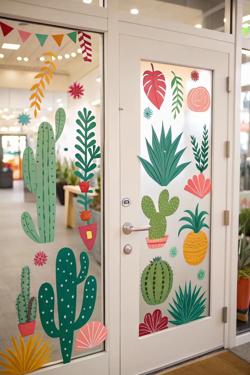 A touch of greenery with chic succulent designs.