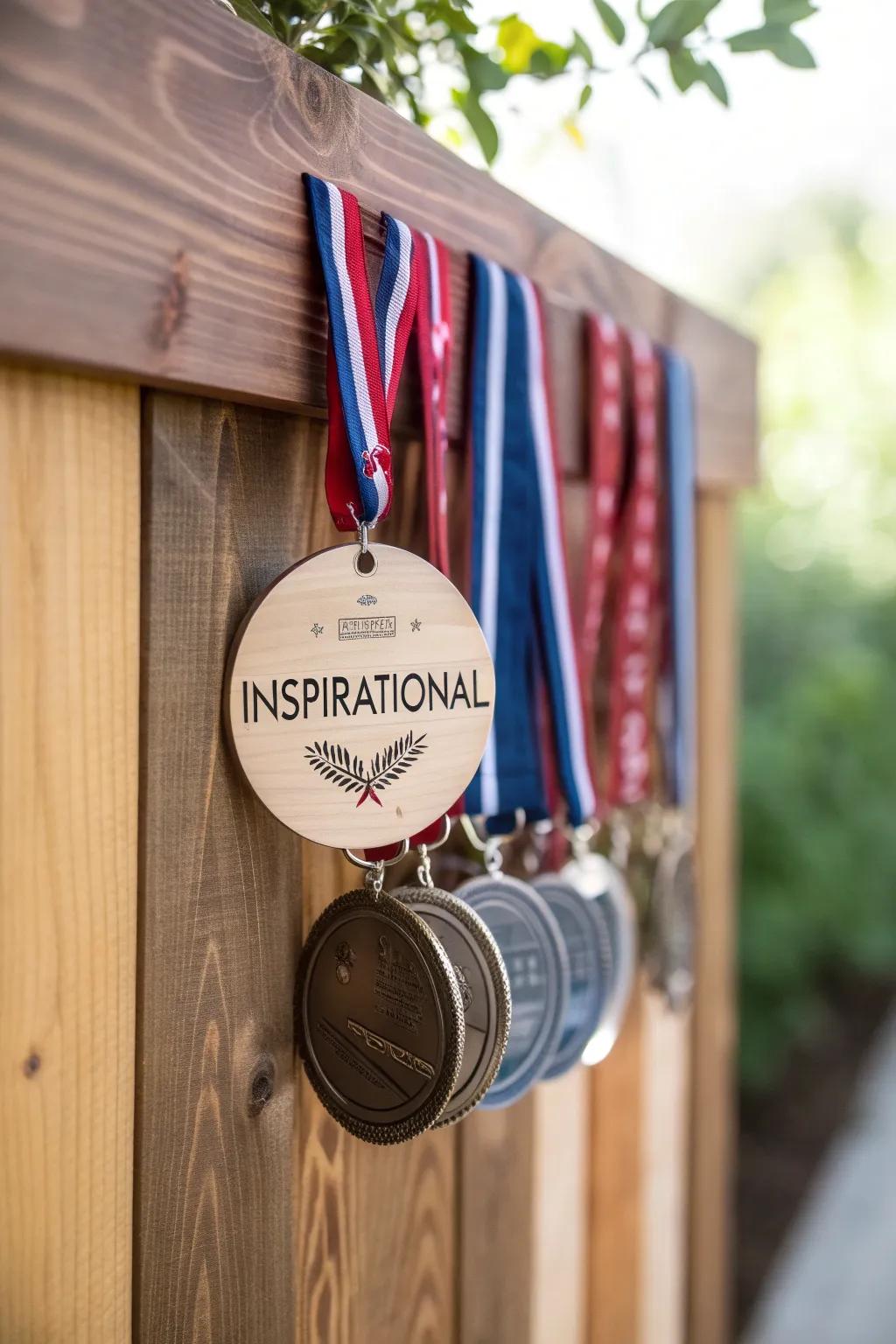 A personalized display adds warmth and ongoing inspiration to your space.