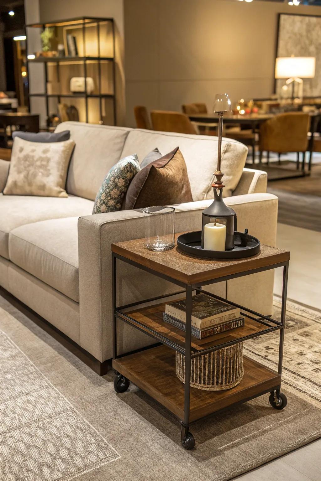 A straightforward rearrangement can spark a completely different atmosphere.