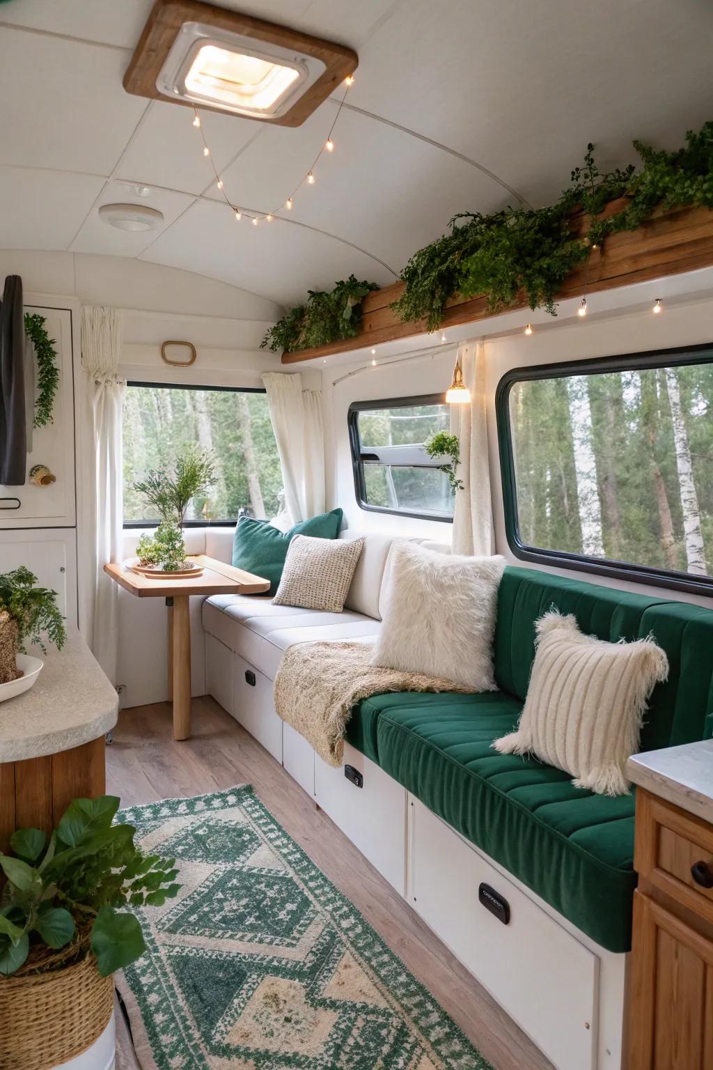 Unbiased and natural shades fashion a peaceful and inviting ambiance.