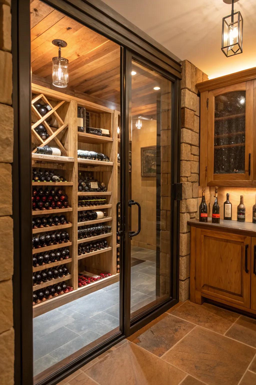 Clear entrances contribute gracefulness and an impression of spaciousness.