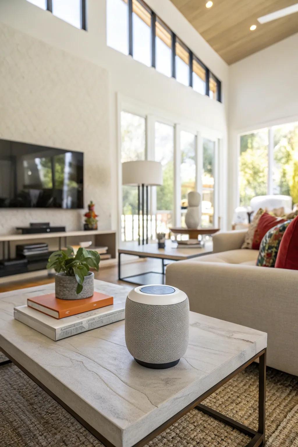 Boost your auditory enjoyment with smart speakers that respond instantly to your voice.
