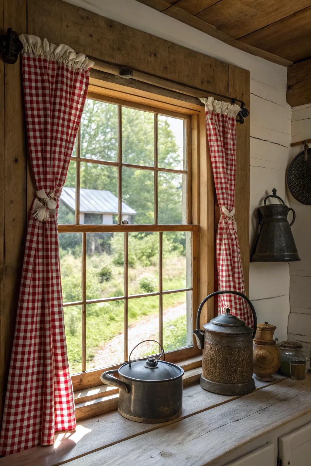 Farmhouse-inspired trim enriches coziness and character.