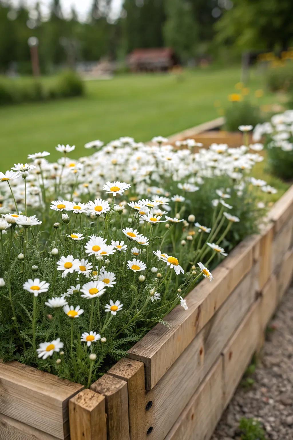 Fully developed chamomile, delivering a sense of calm and restoration.