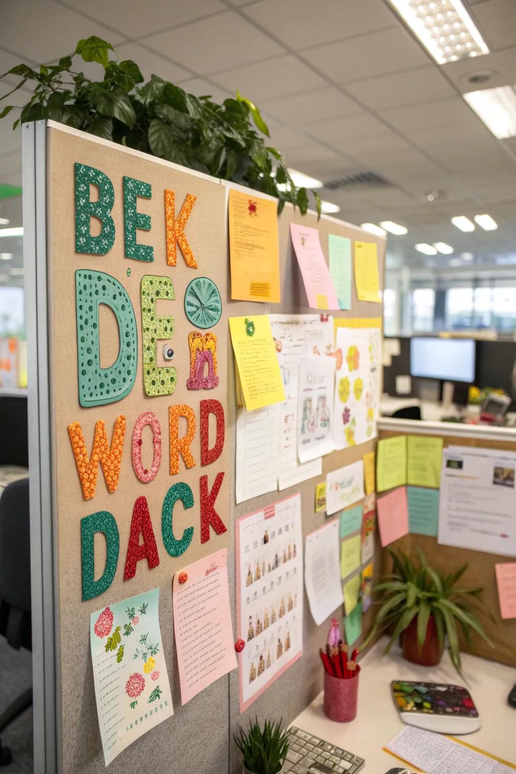 Inspirational messages to light up the workday.