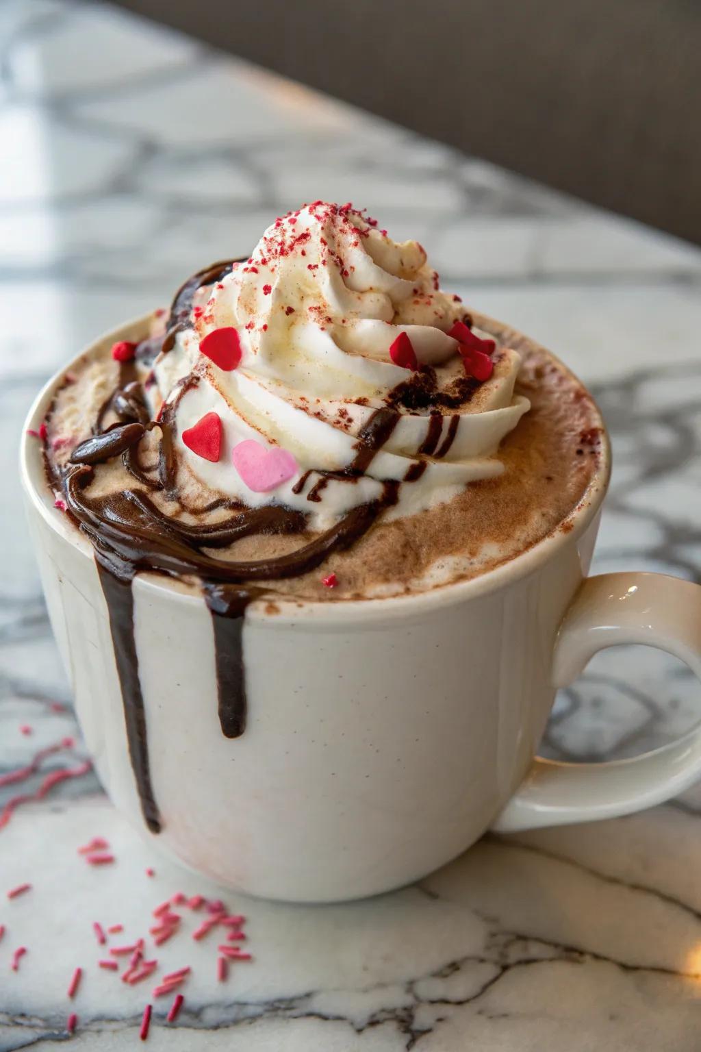 Sweetheart Coffee: a sweet embrace in a cup