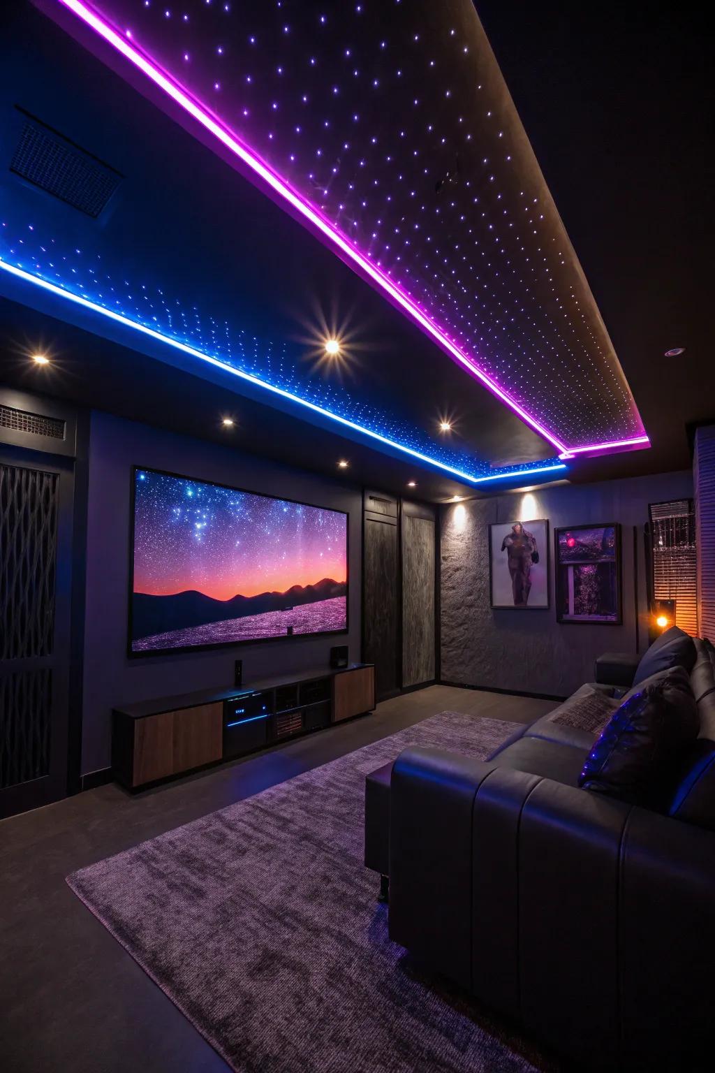 Establish the perfect atmosphere with ambient lighting to enrich your VR explorations.