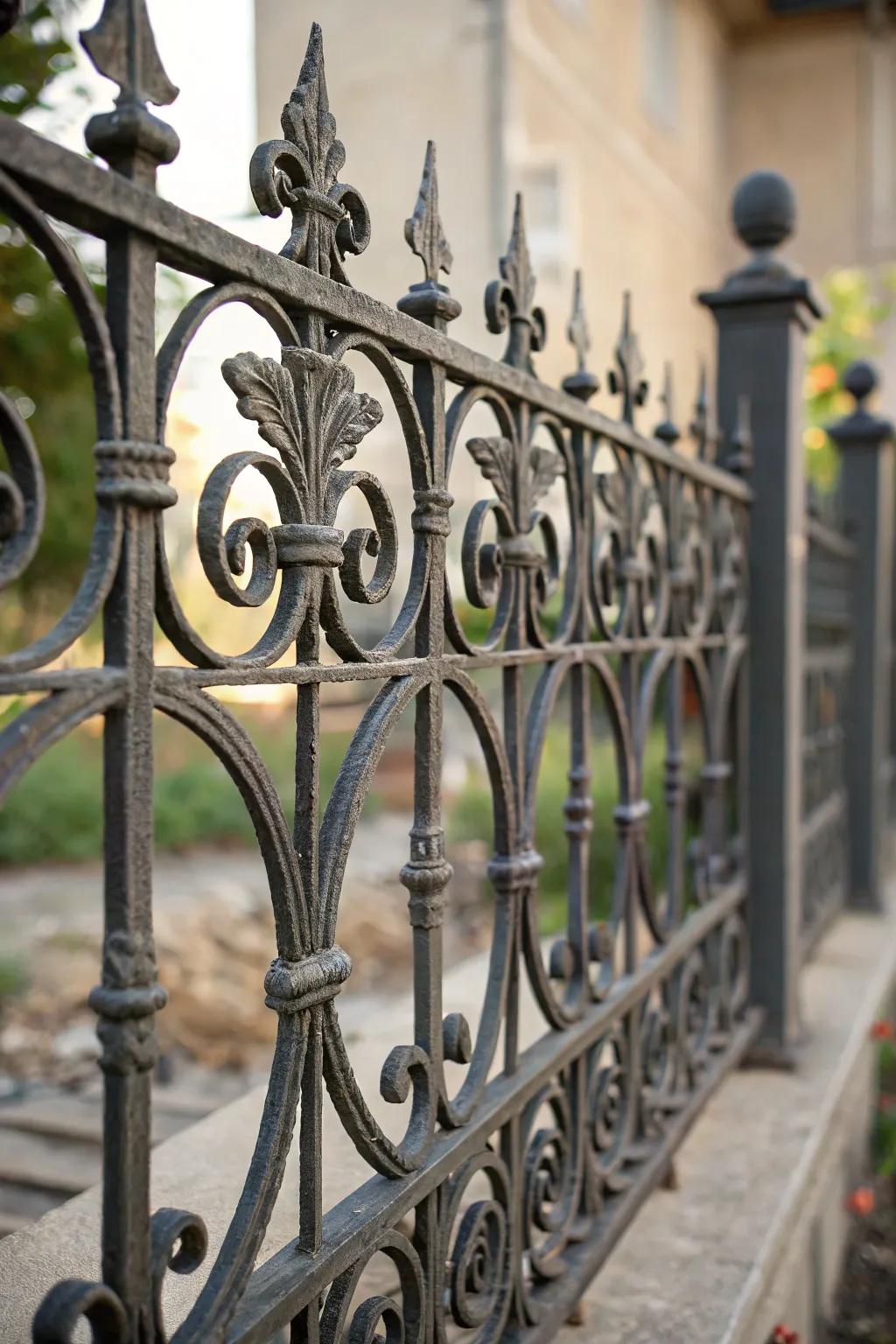 Ornamental designs bring character and artistry to your fence.