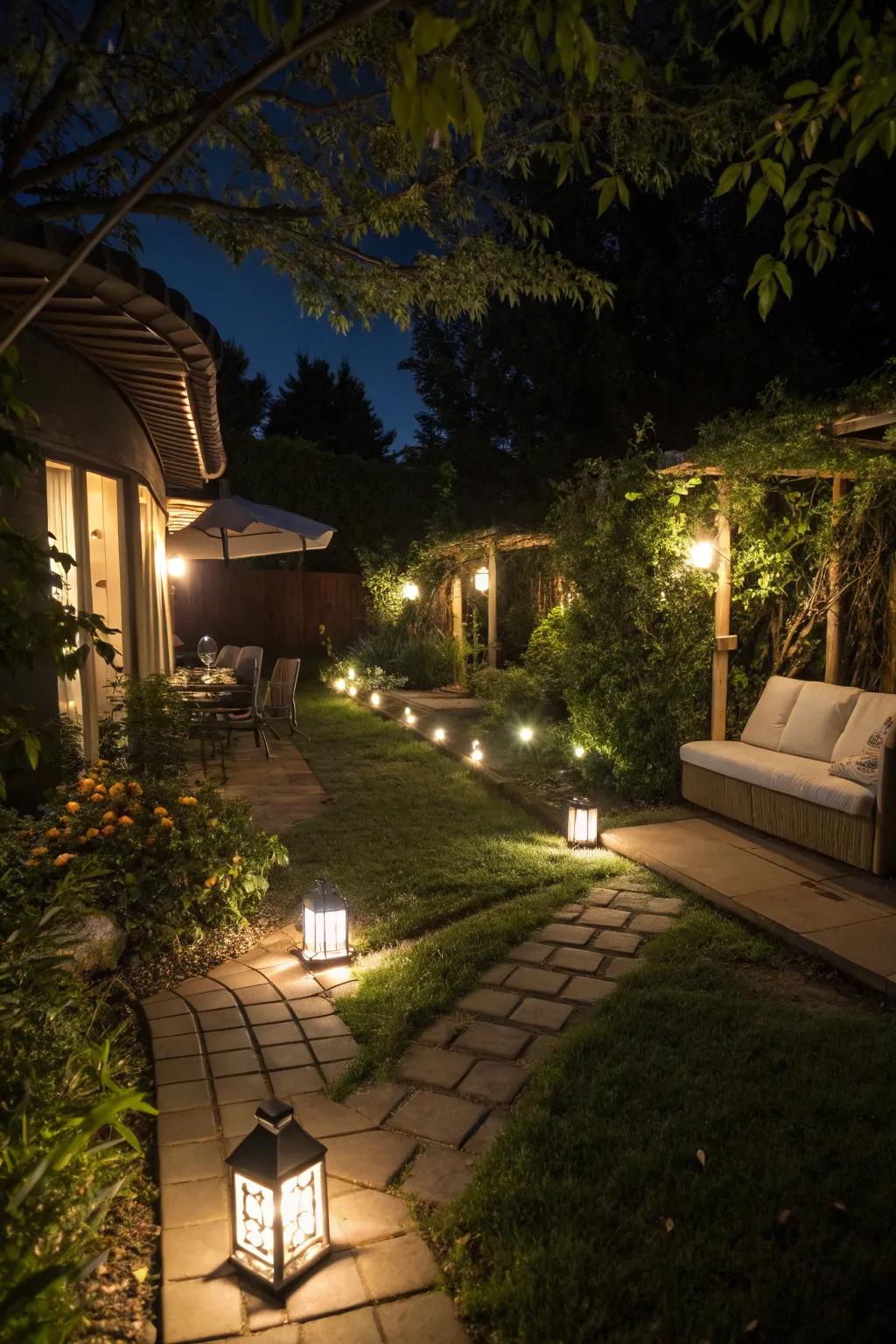 Light offers light to your patio.