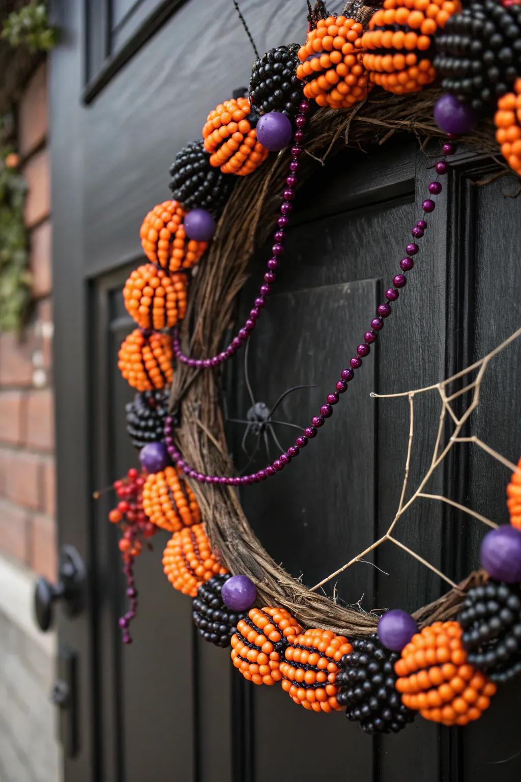 Enrich a tactile influence via spellbound beads.