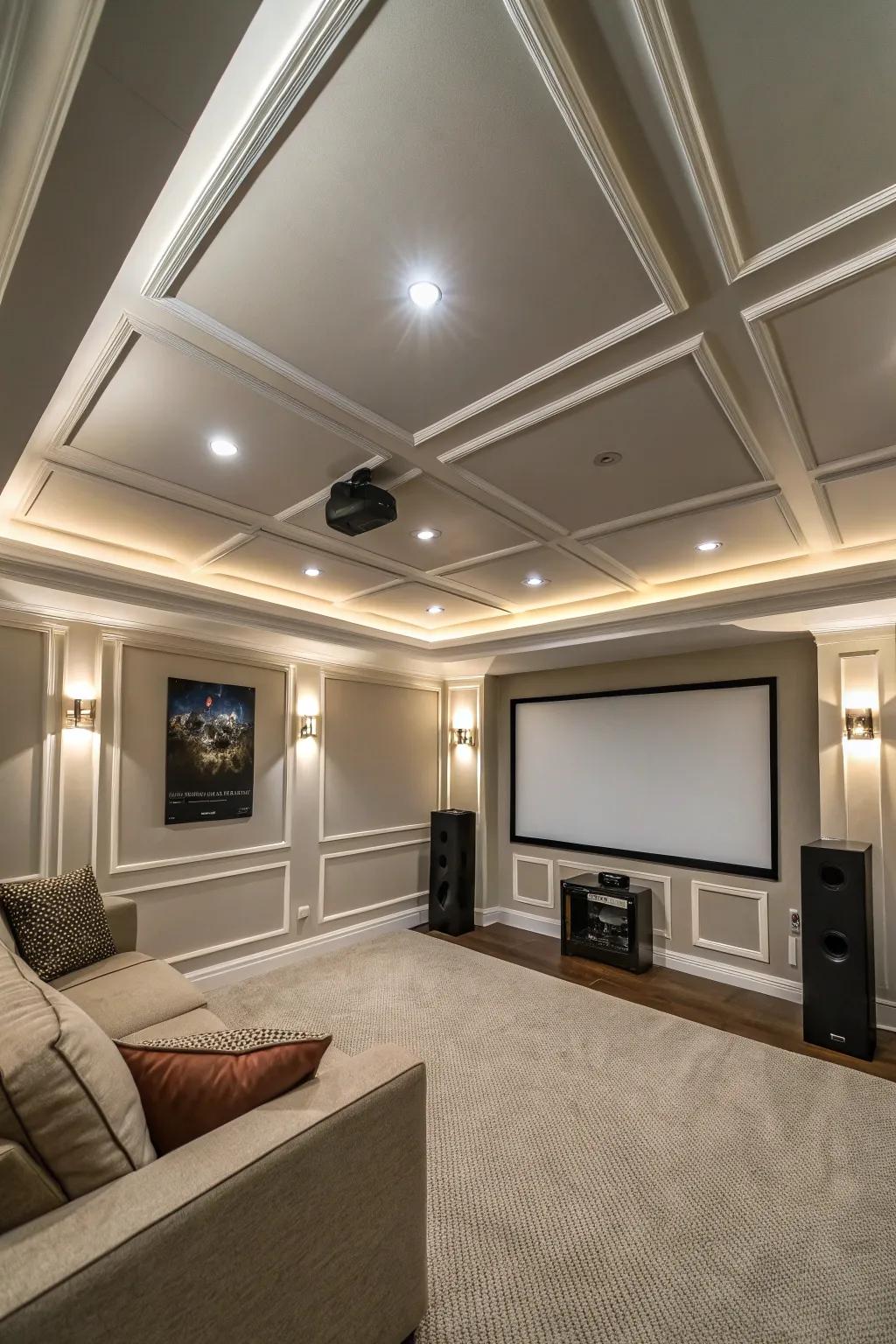 Embrace simplicity using an understated layout.