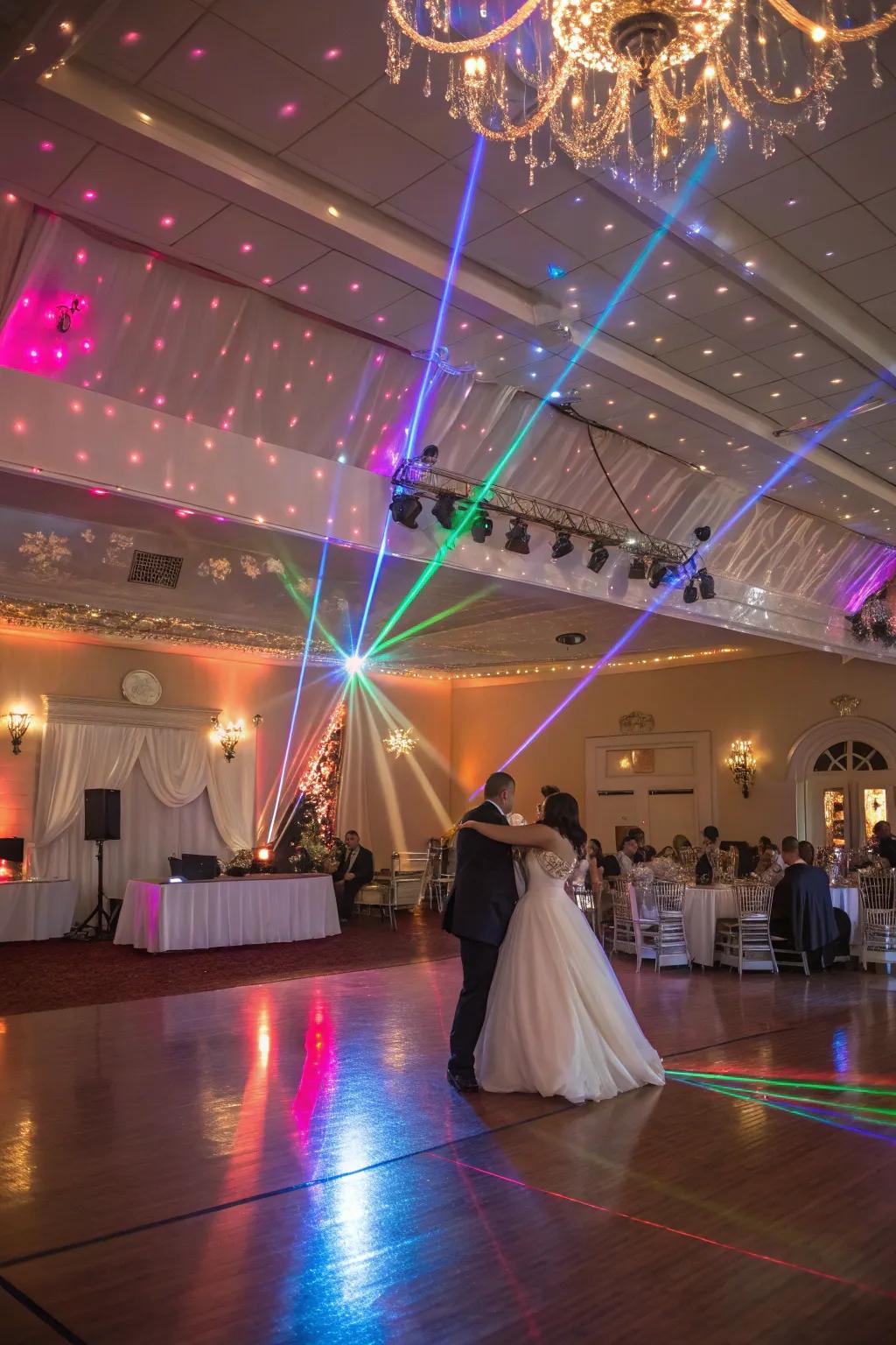 Radiant beam demonstrations inject exhilaration and drama.