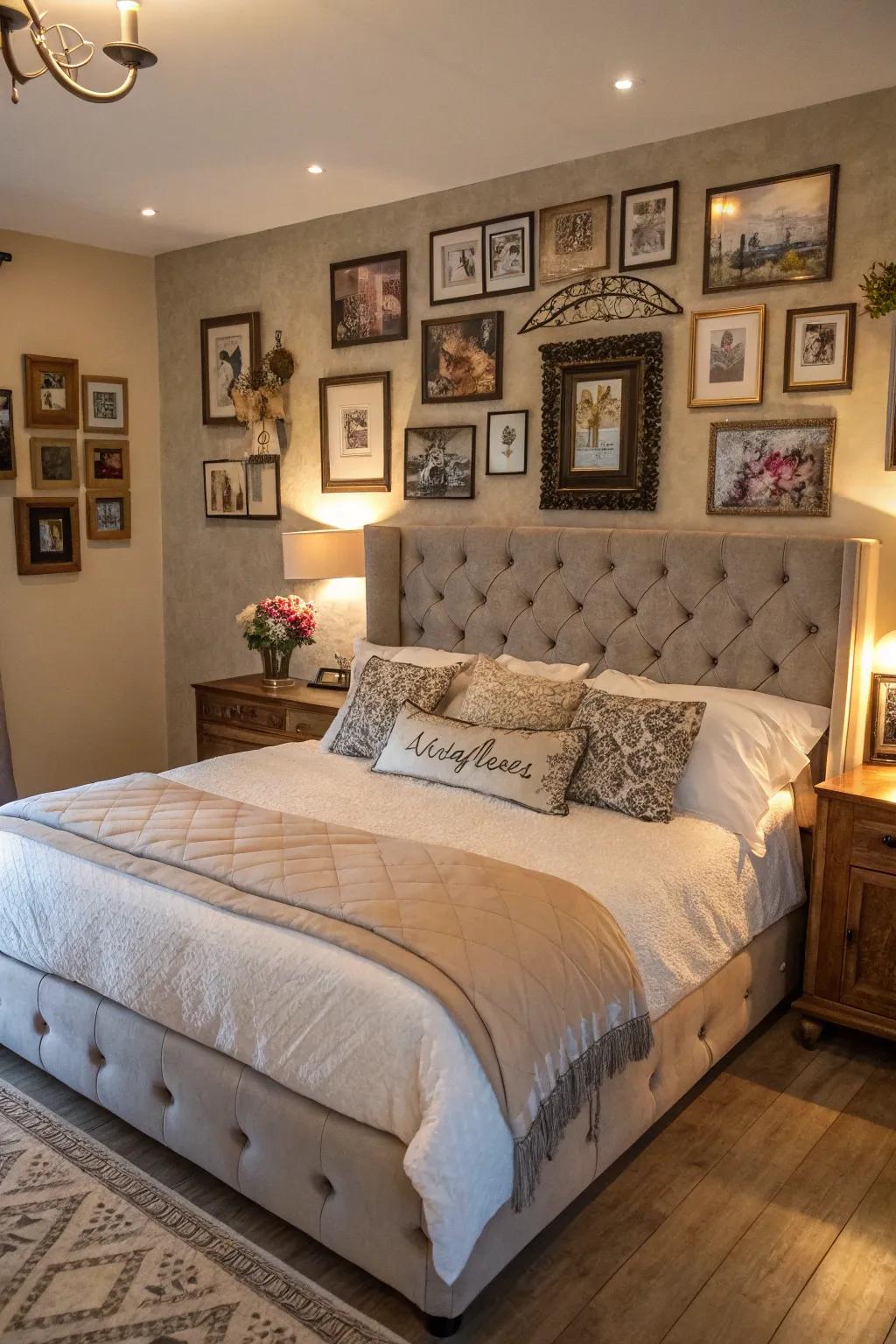 Personal touches make the space authentically yours.