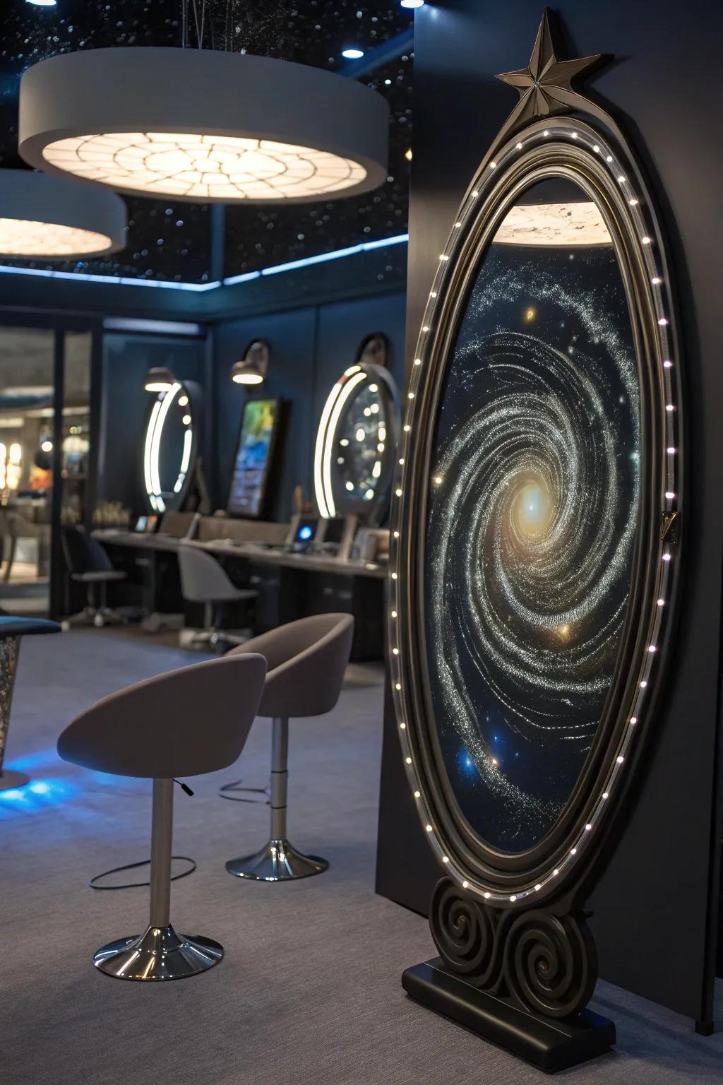 Celestial scenes offer a glimpse into the galaxy.