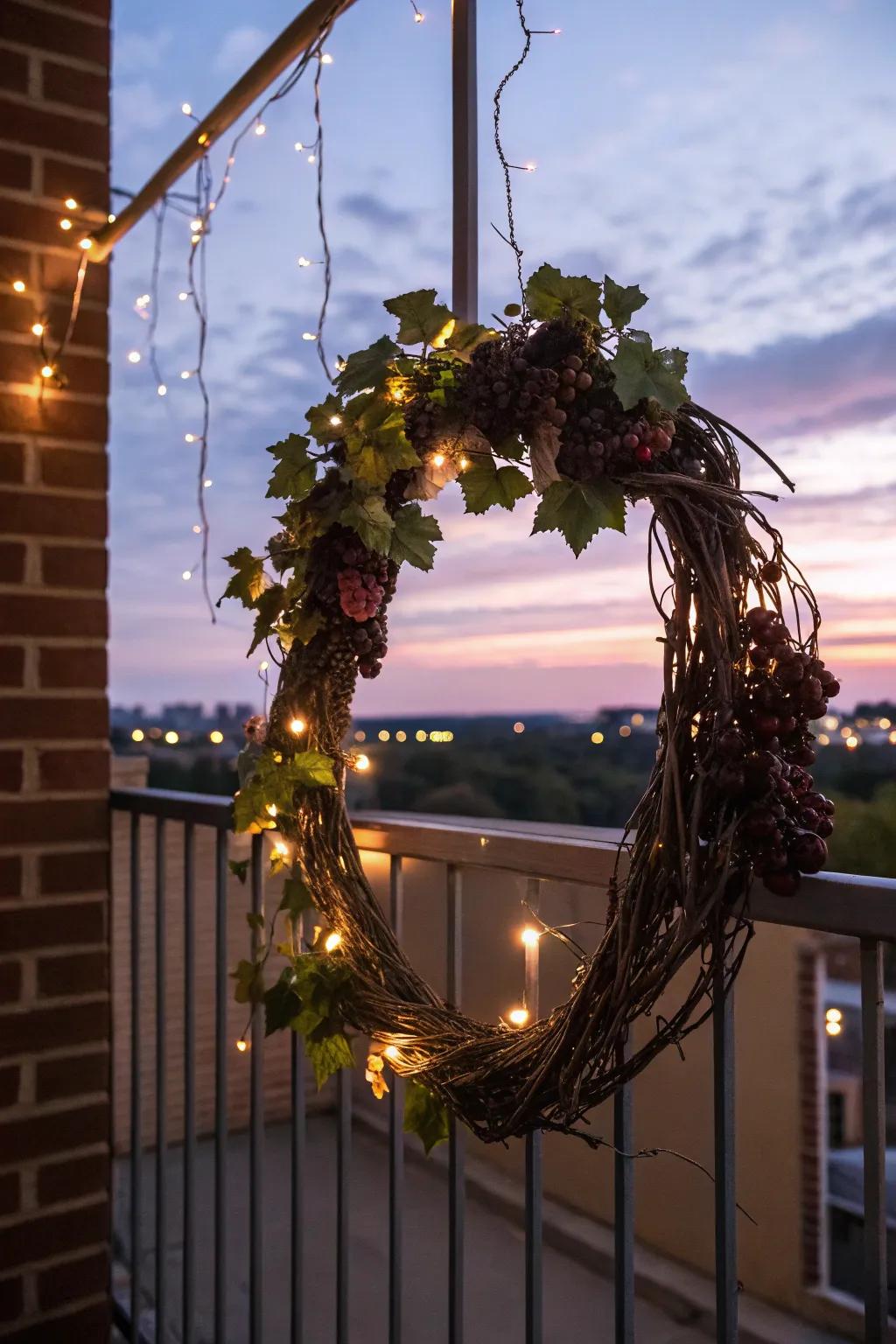 Append a magical accent with spark lights.