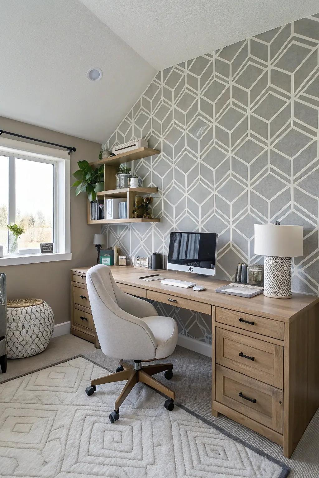 Improve your area using designed texture murals.