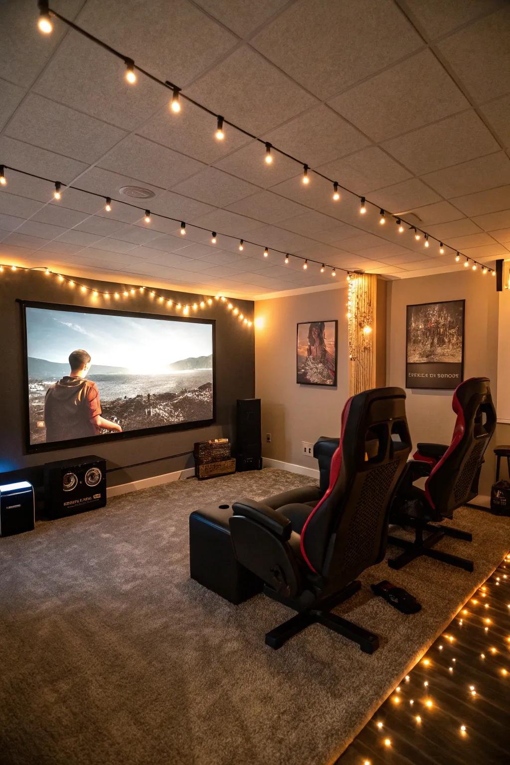 The ultimate digital adventures can be had in a dedicated video gaming corner.
