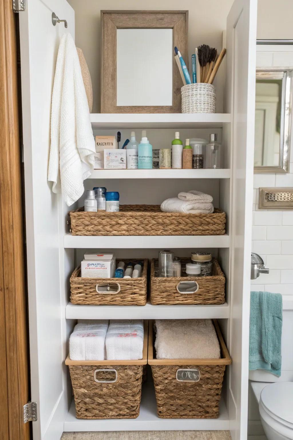 Smart storage transforms chaos into serenity.
