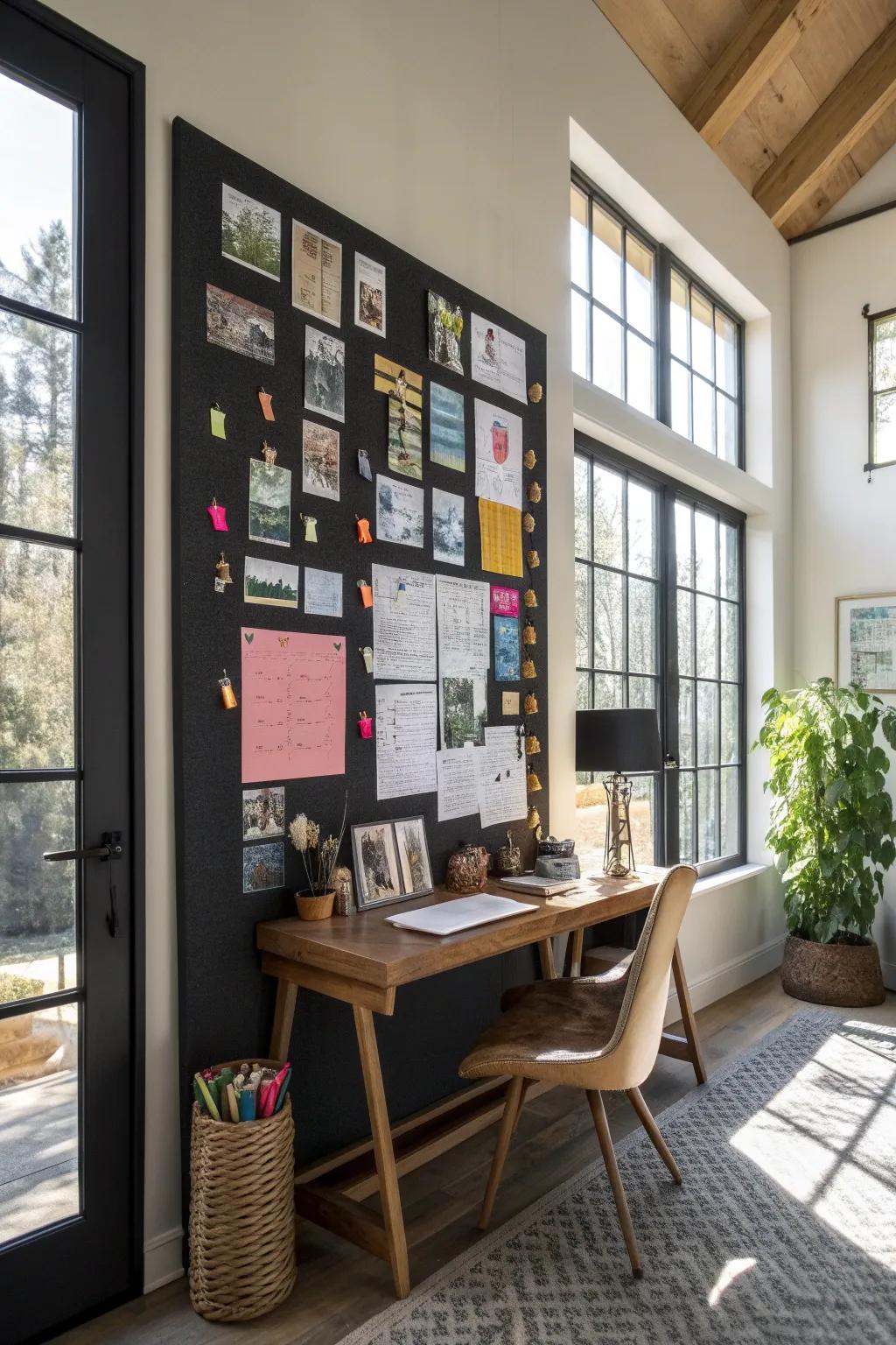 Begin each day feeling inspired by an assortment of motivational quotes featured on your display board.