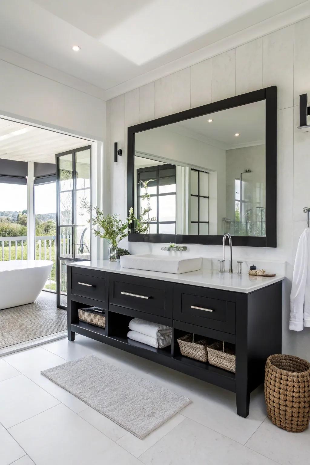 Wall-mounted vanities give a modern and spacious look, perfect for today's bathrooms.