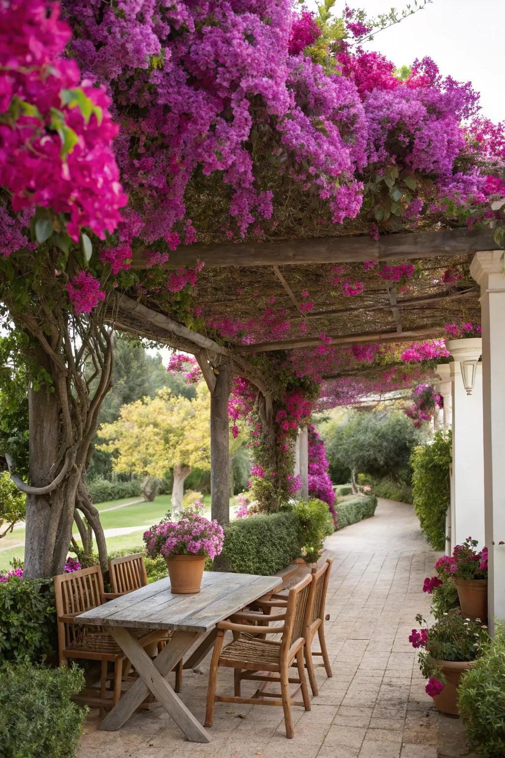 Inspired Ideas For Gardens With Bougainvillea Light And Layer Inspired Ideas For Gardens With Bougainvillea Light And Layer