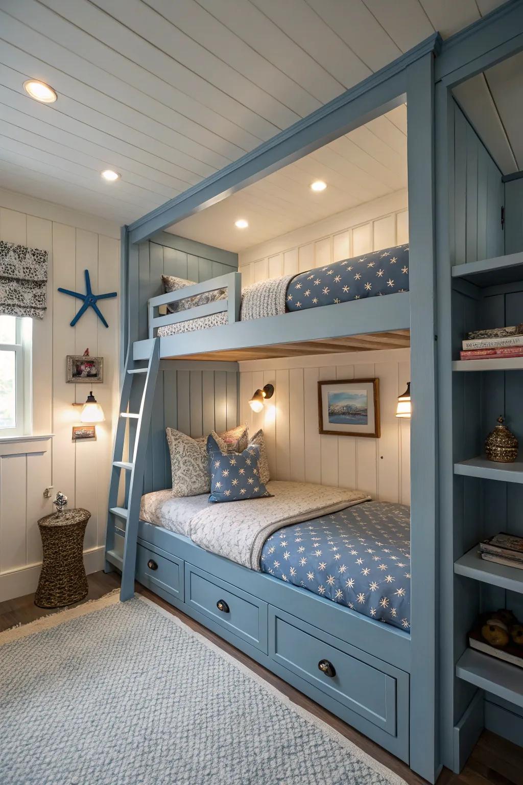 Achieving balance through color.