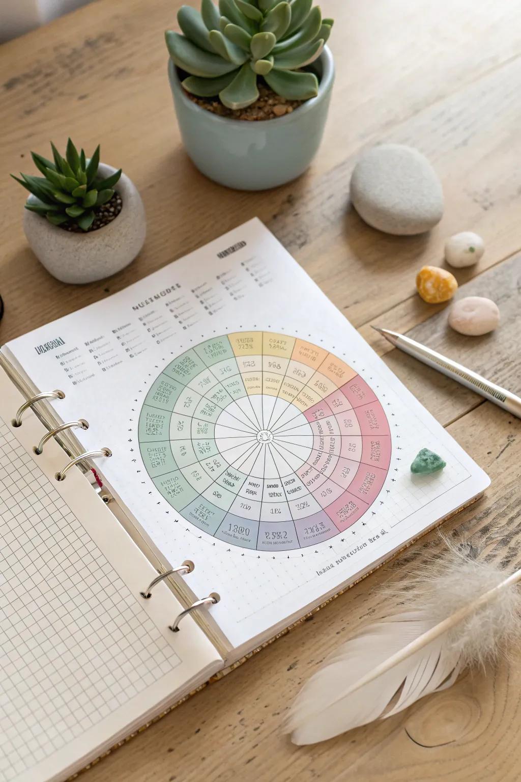 Document your emotions with elegance and simplicity. 🌿✨ #MoodTracker #MinimalistJournaling