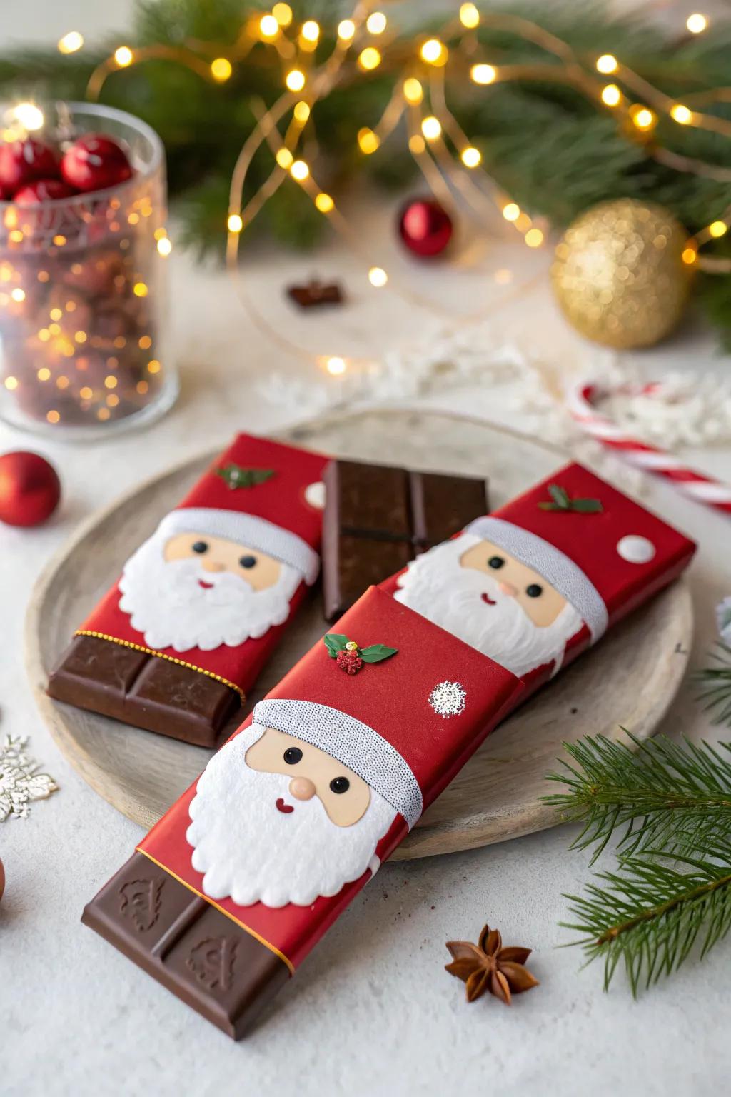 Saint Nick-inspired sweets ideally suited as a joyful festive offering.