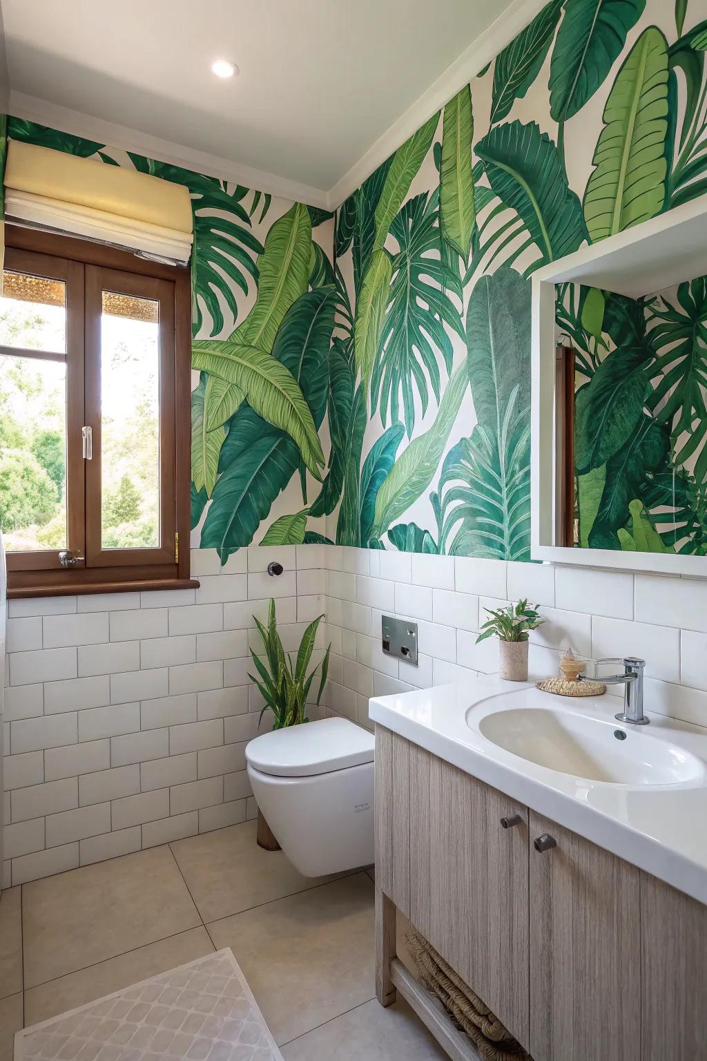 A segment of paradise within your bathroom.