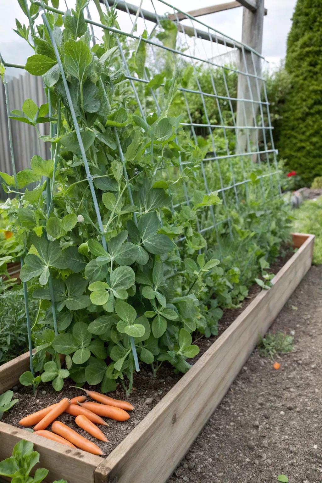 Tender pods and earth rockets, a balanced pair that boosts each other's growth.