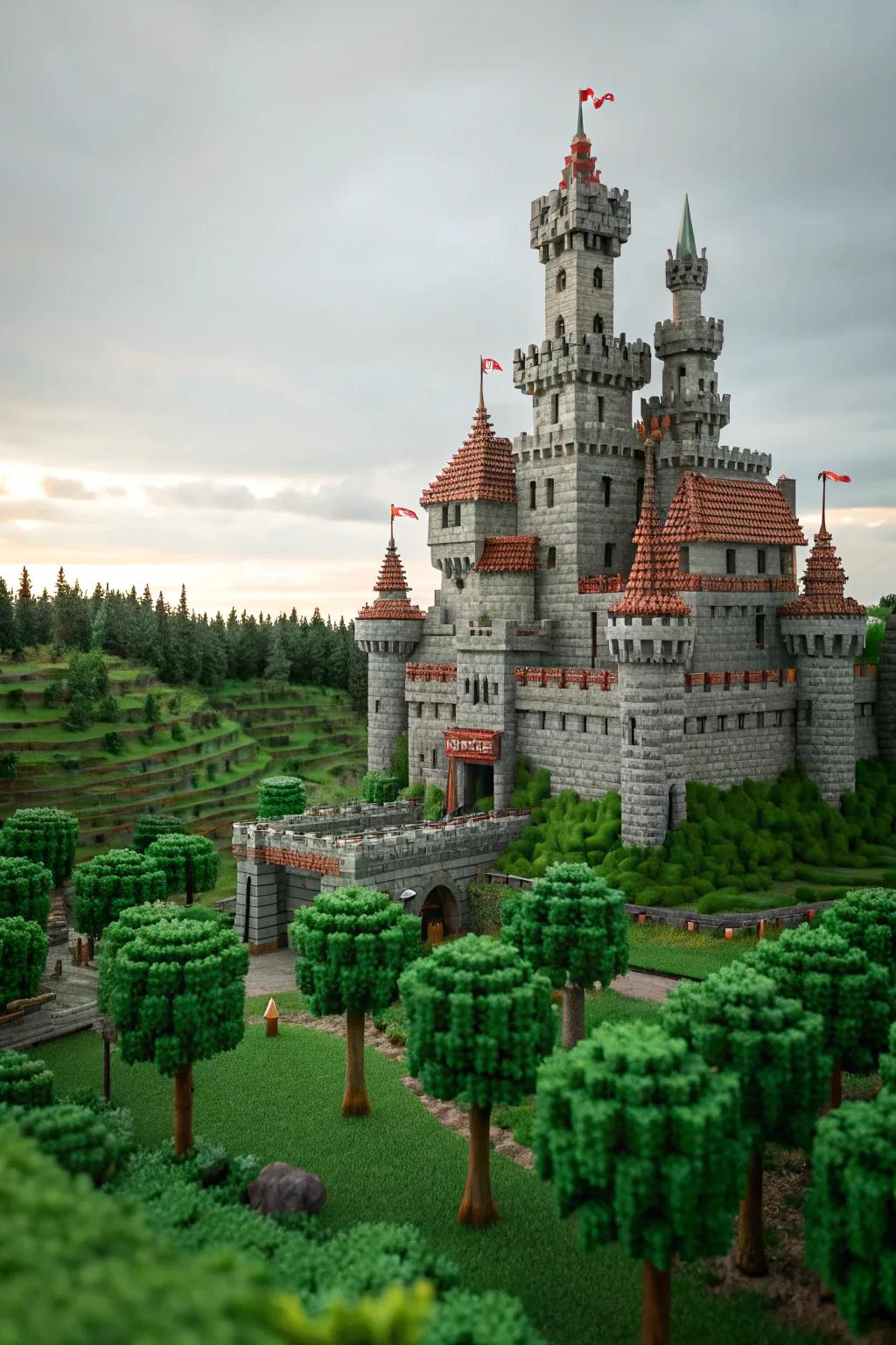 Bring the digital dimension to life with block-building charm.