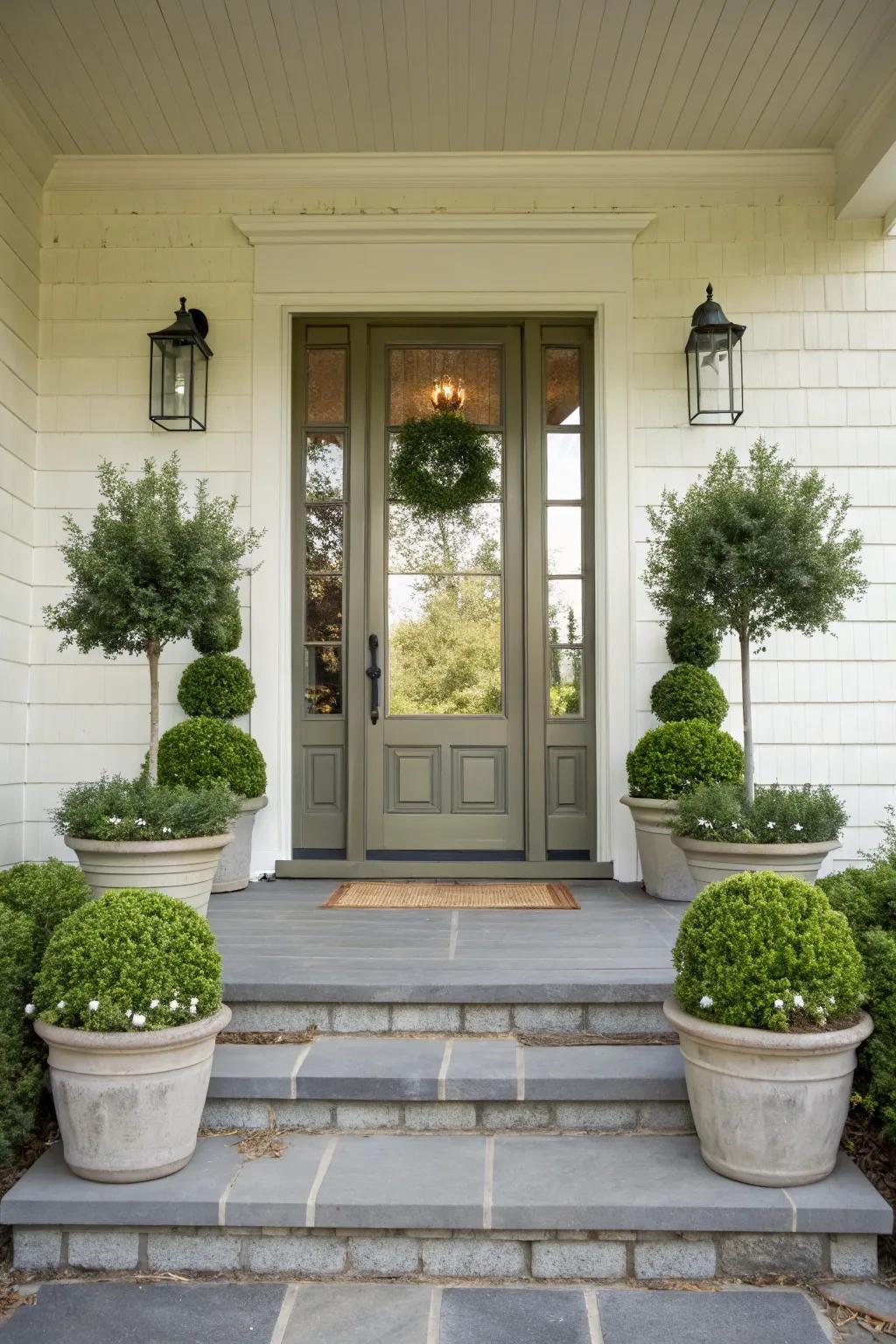 Symmetry in design introduces a feeling of stability and harmony.