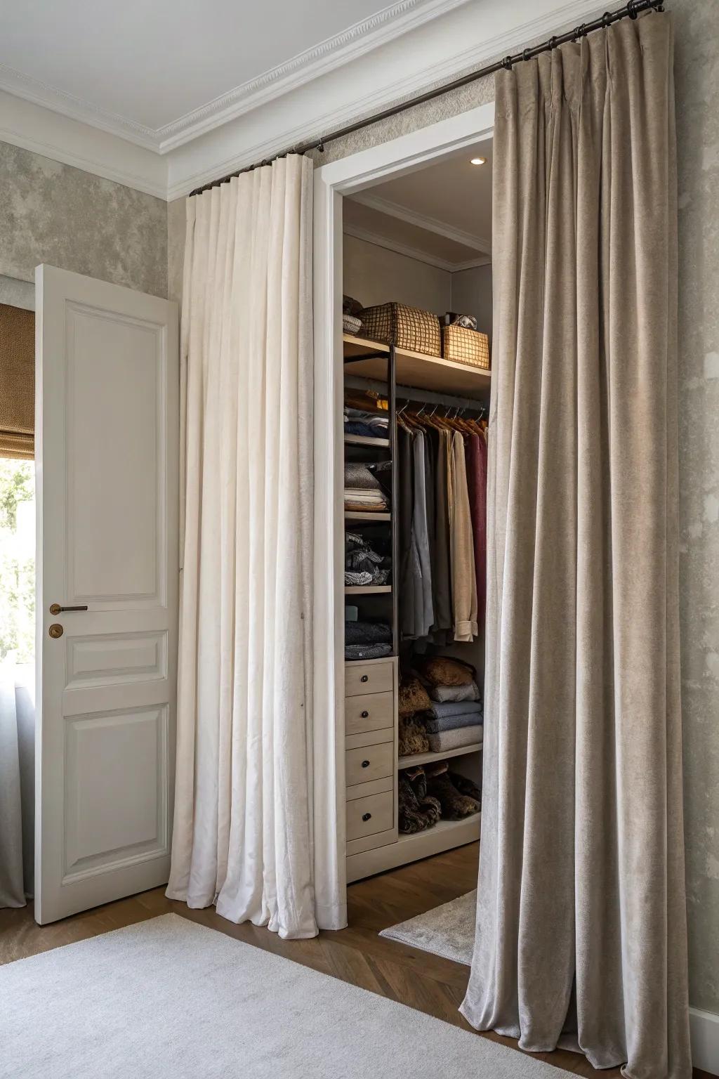 Produce a luxurious impression with woven textures.