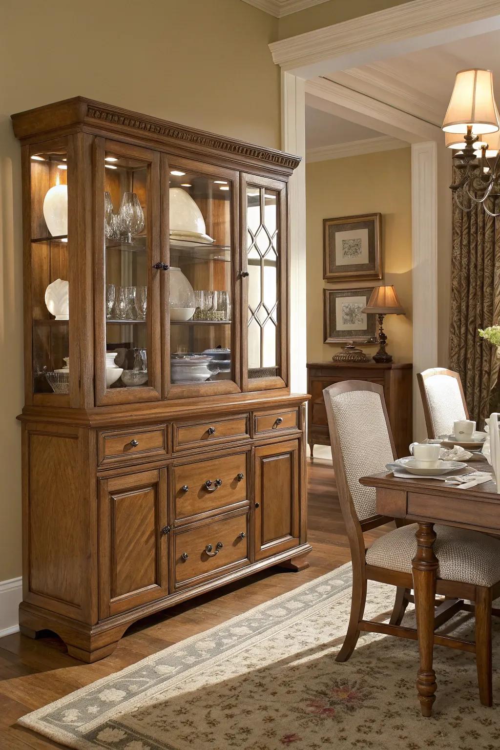 Sideboards offer extra storage while lending a hint of elegance to your dining area.