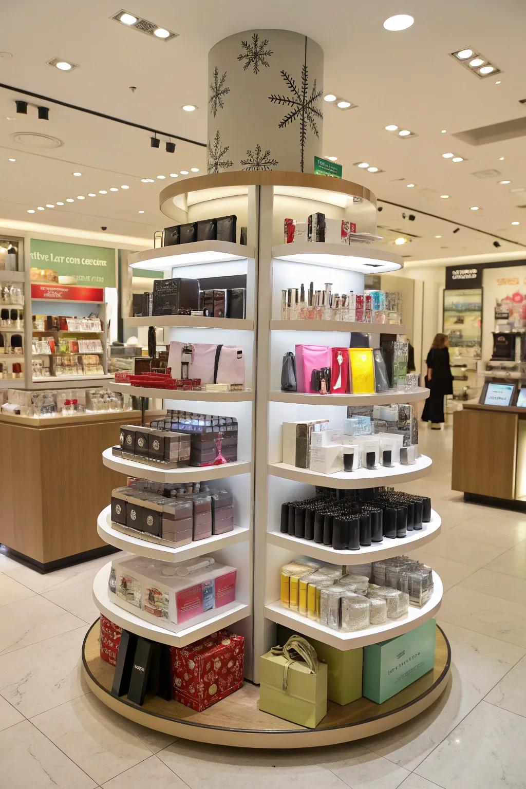 Tiered presentations deliver a vibrant means to feature goods. <strong><em>Dynamic and engaging!</em></strong>” loading=”lazy” class=”pimg”>
	</picture><figcaption>Tiered presentations deliver a vibrant means to feature goods. <strong><em>Dynamic and engaging!</em></strong></figcaption></figure>
<p>Fashion a multi-layered tree to exhibit merchandise or decorations at differing elevations. I’ve implemented this strategy to impart depth and proportion, rendering each article more noticeable. <strong><em>Showcase your products in style!</em></strong></p>
<h3>Explore these options:</h3>
<ul class=