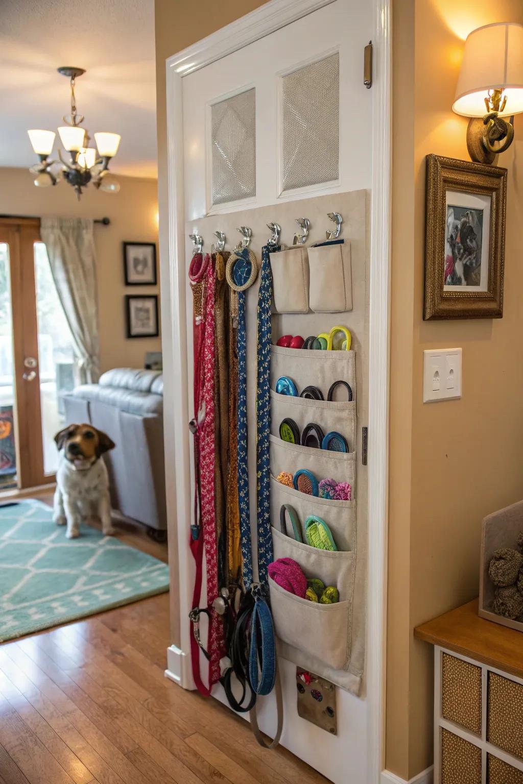 Maximize space with this nifty door solution.