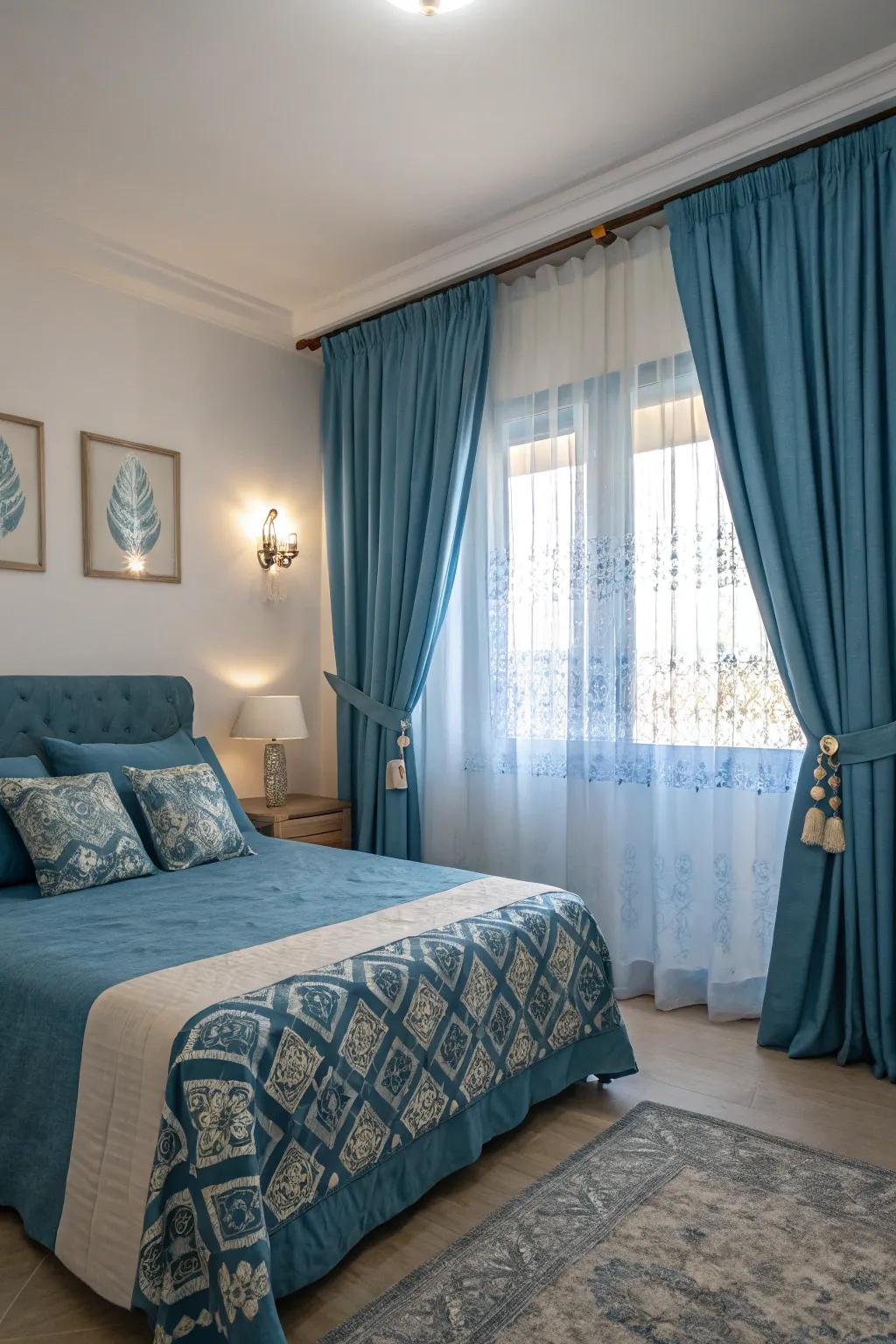 Harmonizing colors for a cohesive room appearance.
