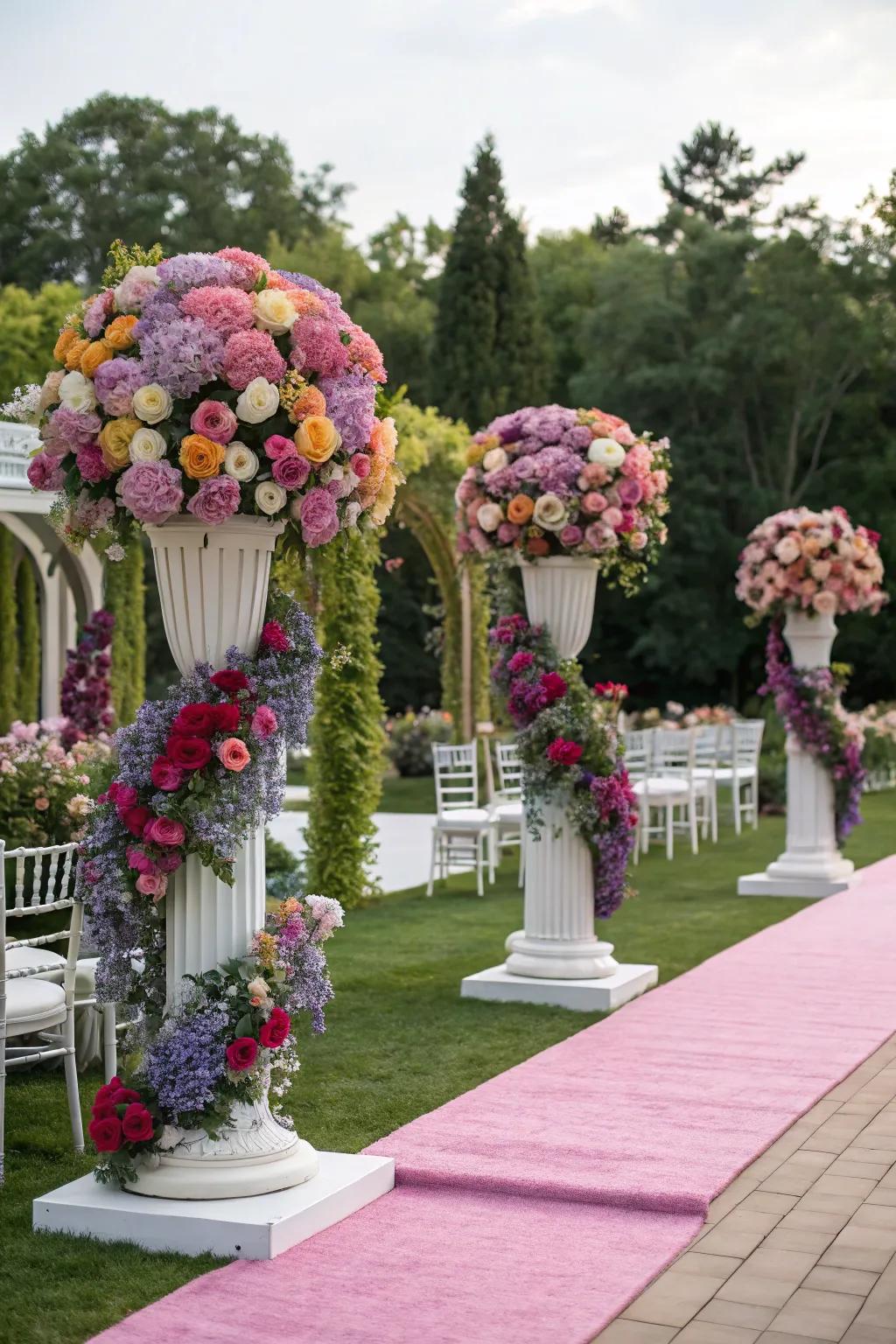 Blossoms introduce vitality and hue to your enchanted garden.