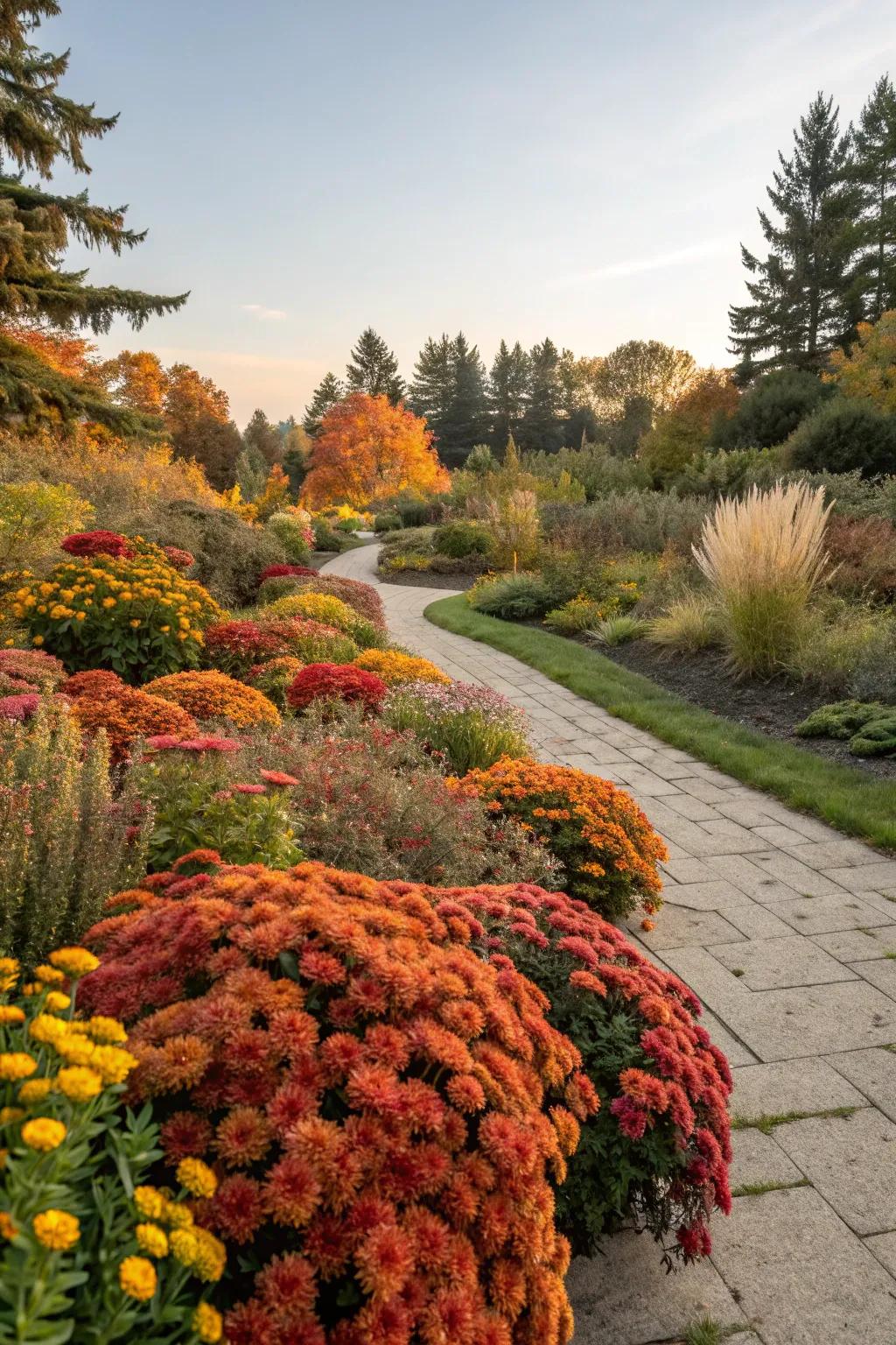 Let autumn flowers breathe life into your yard.