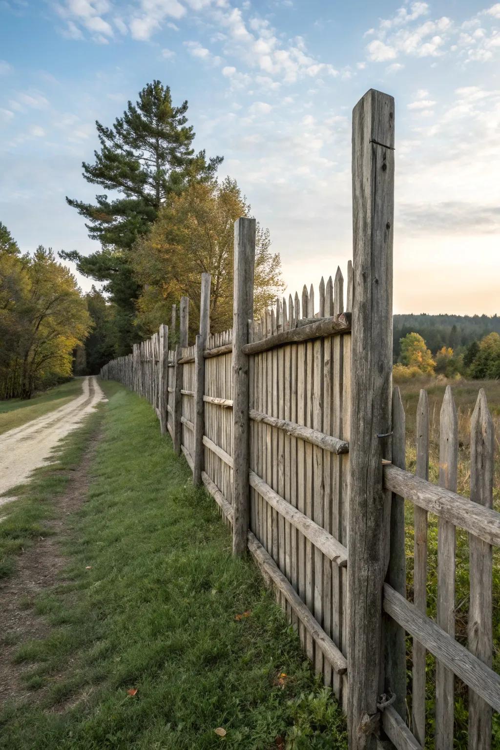 Amplify your fence's height effortlessly using timber expansions.