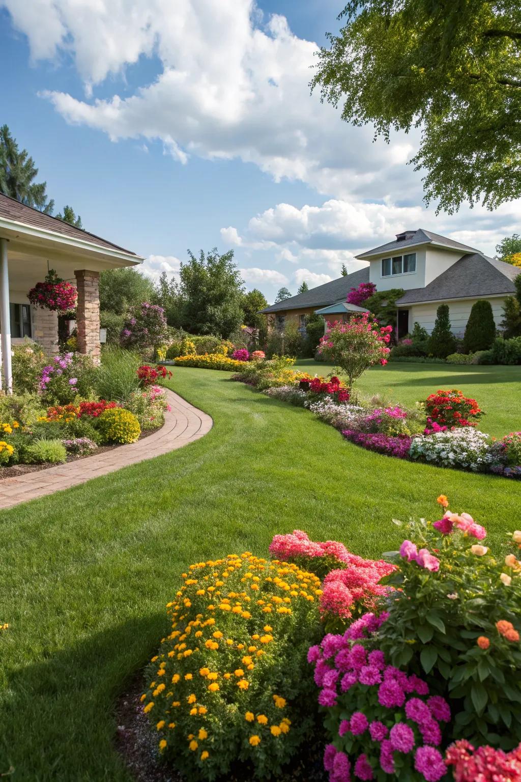 A garden sanctuary enhances the aesthetic of your home.