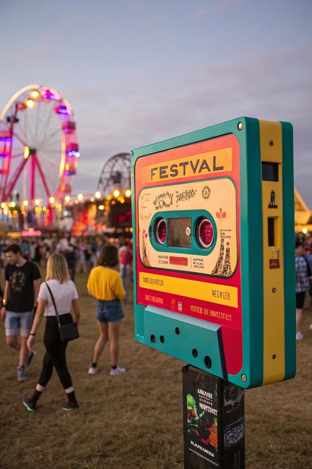 Classic pop culture totems bring a sense of charm and nostalgia.