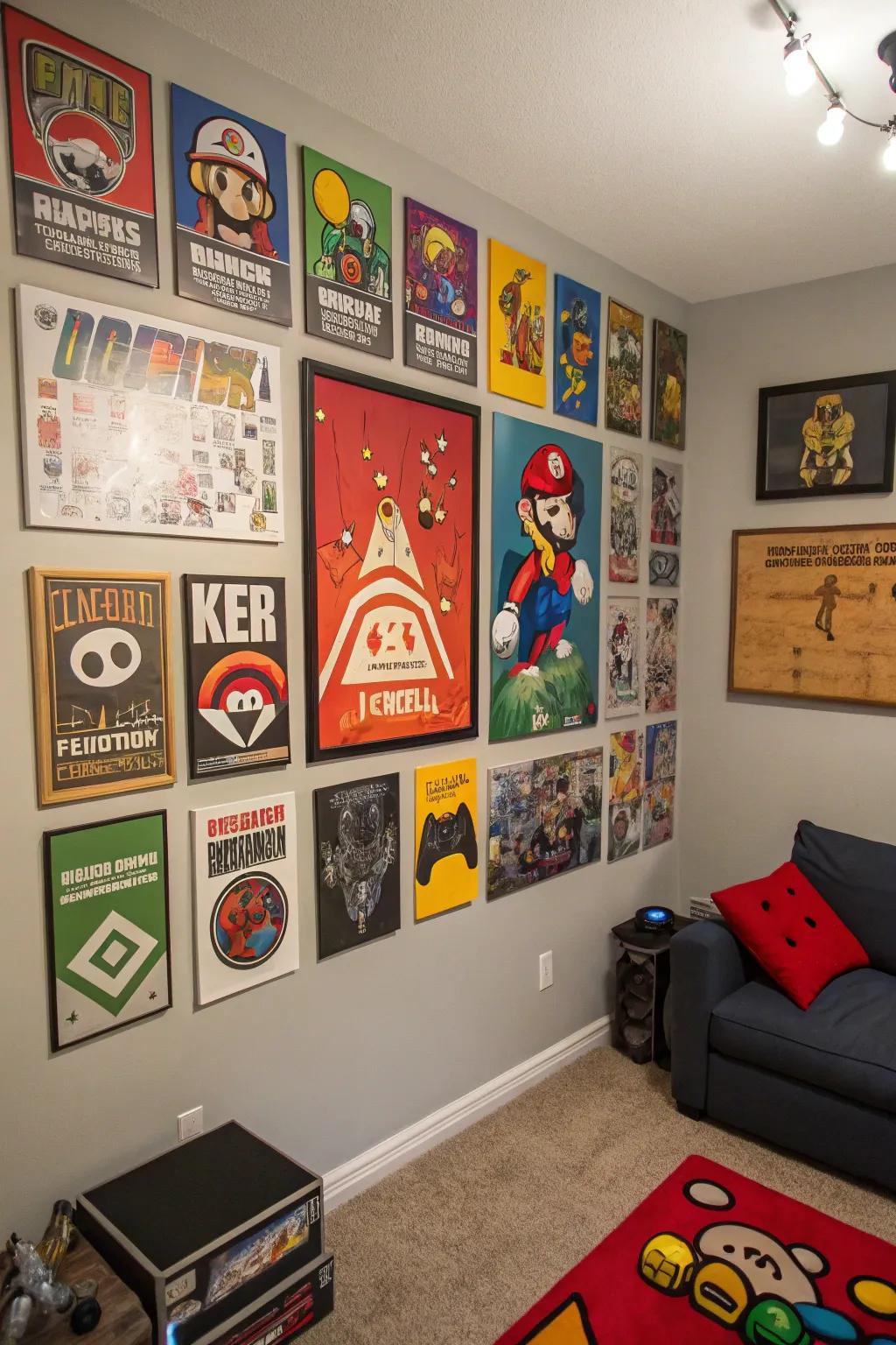 DIY artwork infuses your walls with style and individuality.
