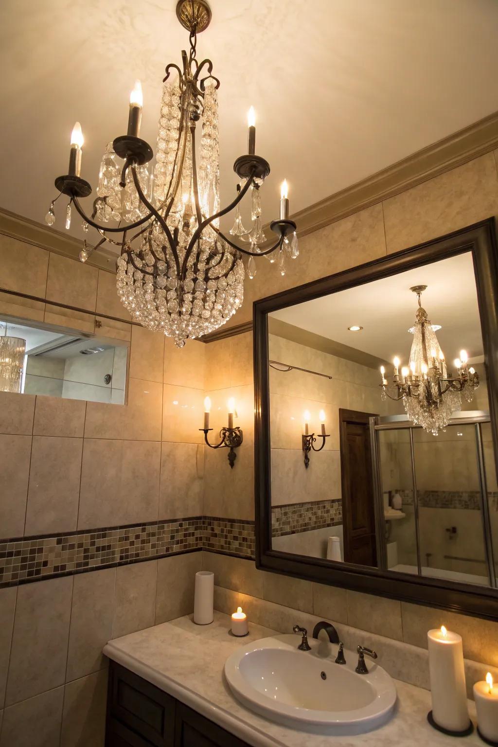 Dramatic lighting establishes the ideal gothic mood.